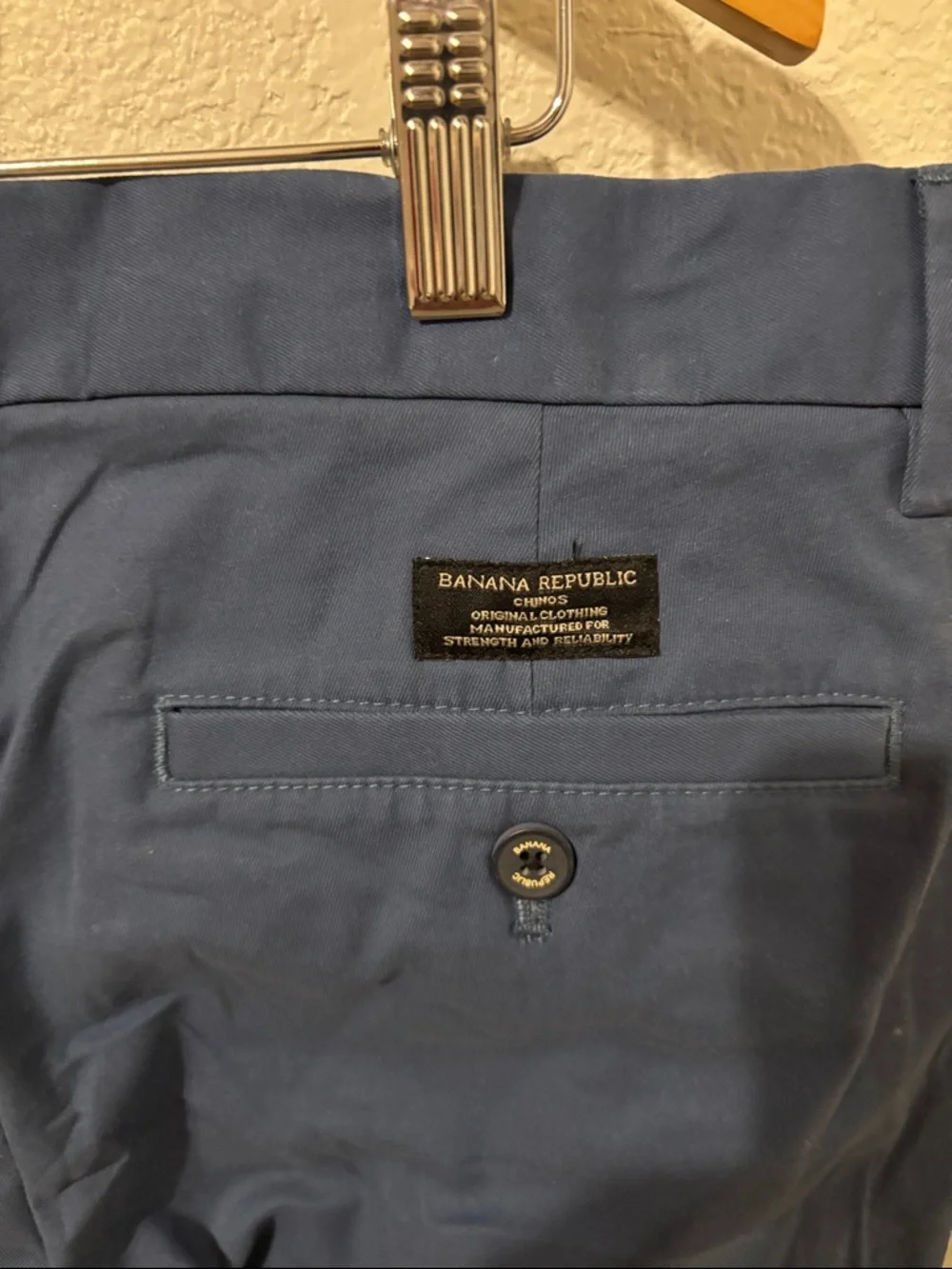 Banana Republic Men’s Mason Straight Chino in Lush Blue
